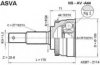 NISSA 3921129R00 Joint Kit, drive shaft